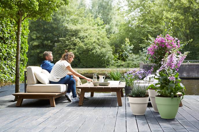 vibia campana rond 35cm vert pistache